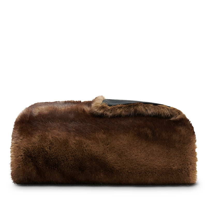 Apparis Brady Mink Jumbo Throw