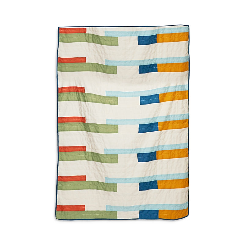 Anchal Stamp Quilt Throw