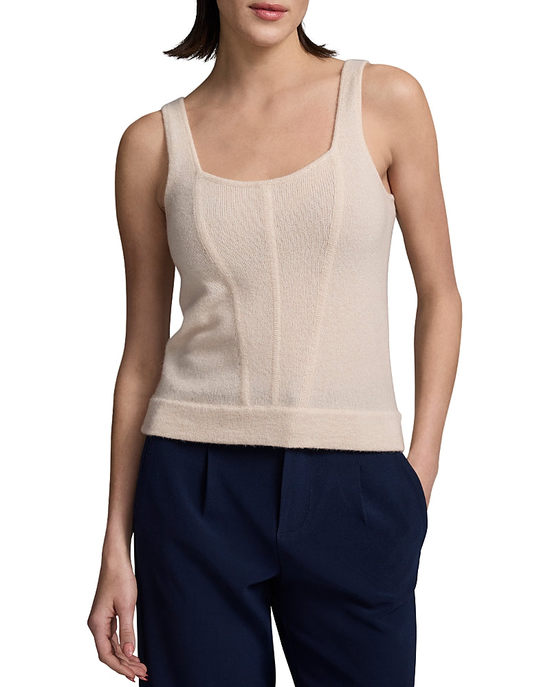 Nic+Zoe Luxe Knit Corset Cashmere Tank Top