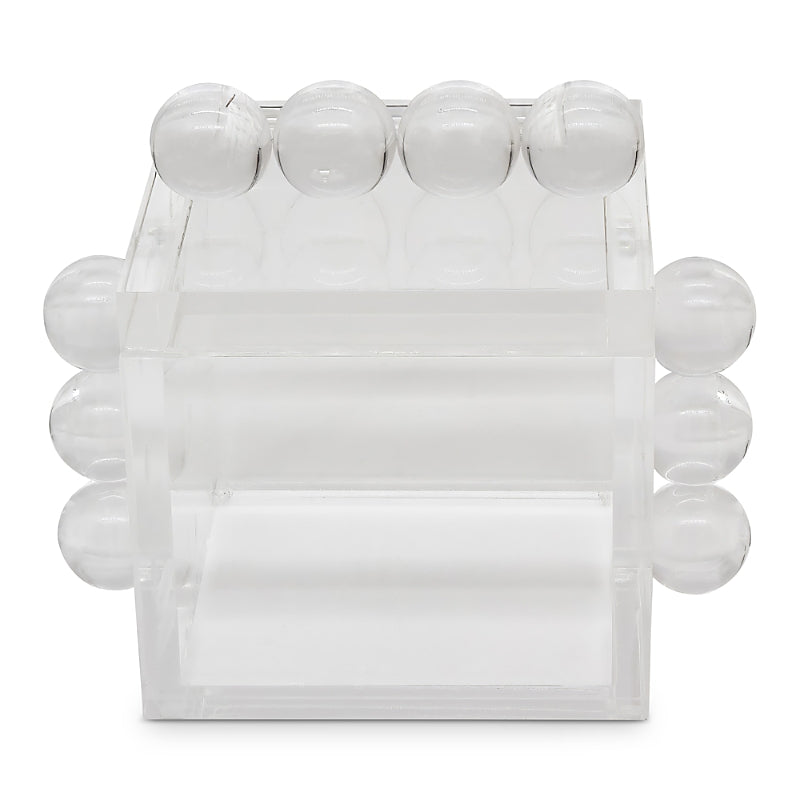 Tizo Lucite Bubble Design Box with Lid