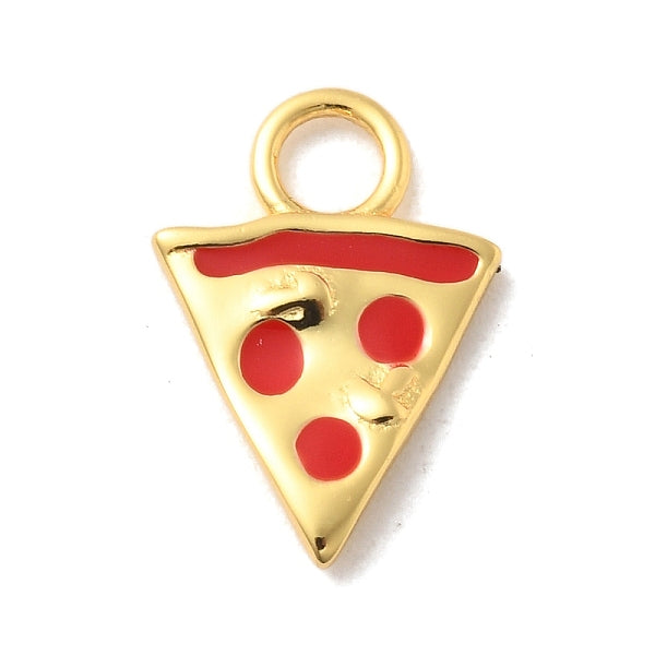 925 Sterling Silber rot Emaille Charms