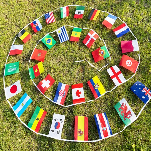 Spot supply of bar clubs, flags, decorations, flags, 32 flags in the world