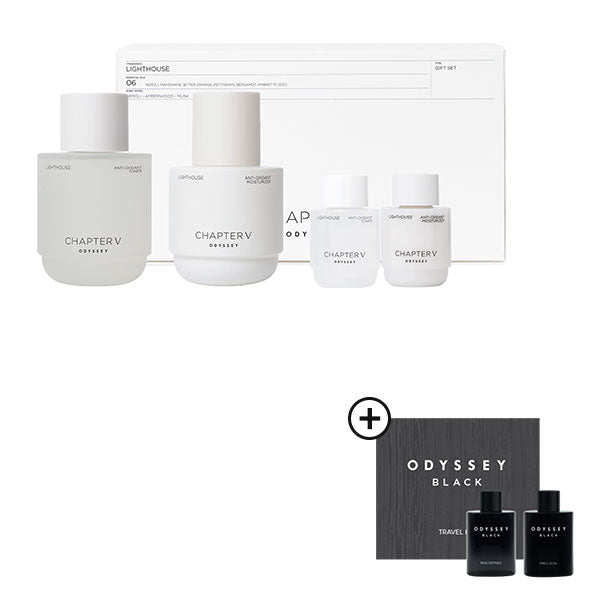 ODYSSEY Chapter V Anti-Oxidant Lighthouse Gift Set(Product : Anti-Oxidant Toner 140ml + Anti-Oxidant Moisturizer 110ml - Free Sample : Anti-Oxidant