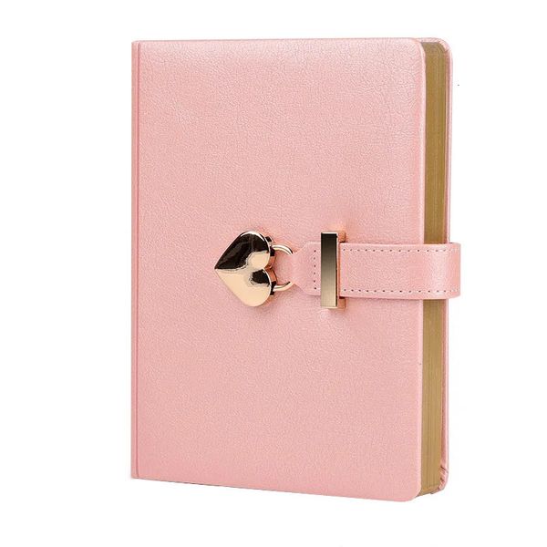 B6 Secret Notebook Ruled Journal Lined Diary With Heart Lock 250116