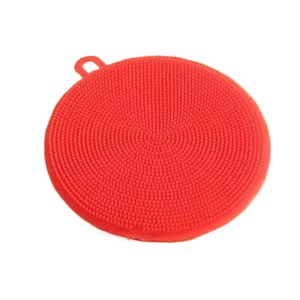 Multifunctional Kitchen Dishwashing Brush Silicone Safe Non-stick Oily Material Wipes Heat Insulation Pads Coasters Brushes Pots And Bowls F