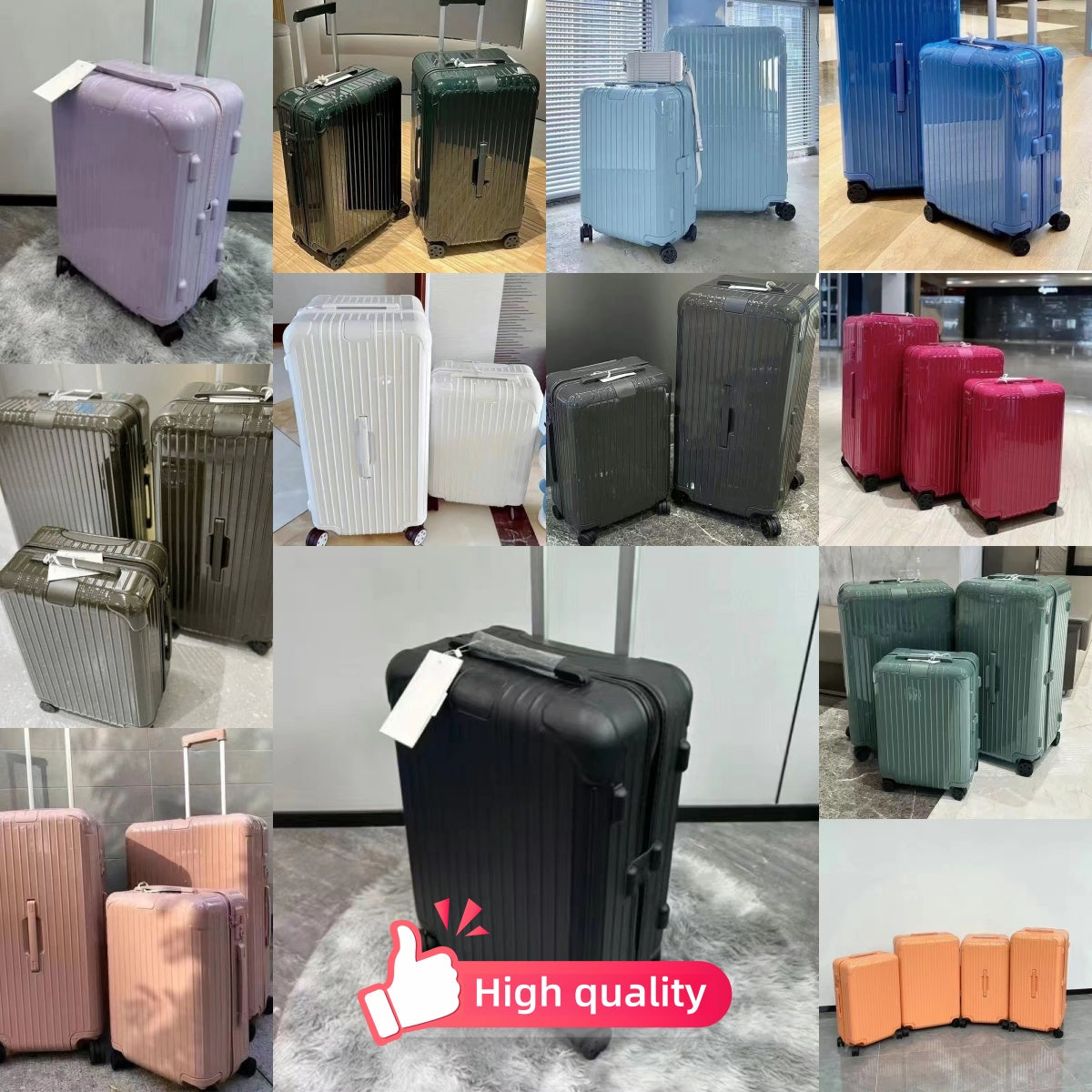 Suitcase Designer luggage for mens women with wheels bag suitcase accessory development bags Boarding large capacity PC leisure trolley case