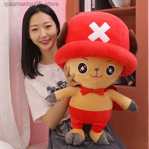 Plush Dolls 4 styles One Piece Anime Figure Tony Chopper 35cm Stuffed Plush Doll Toy Bedroom Decoration For Kid Xmas Gift Toy Q240625