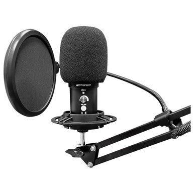 Emerson™ USB Gaming and Streaming Condenser Microphone