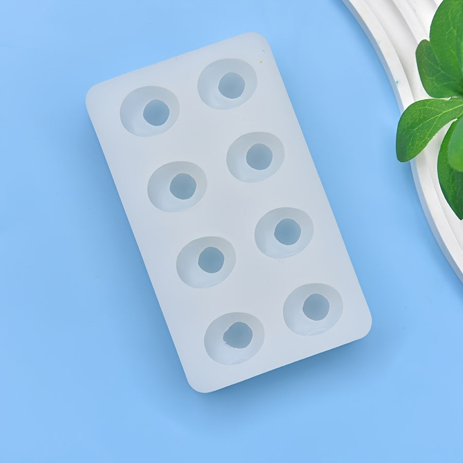 TEMU 1pc Creative Cute Little Yellow Duck 8pcs Silicone Mold, Diy Duck Three-dimensional Glue Plaster Mold, Aromatherapy, Candles, Jewelry Ornaments,