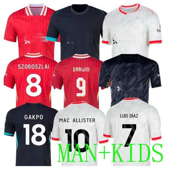 24-25 Chiesa soccer jerseys 2024 2025 Camiseta men kids kit short sleeve football shirts maillot de foot home red away third fans version pl