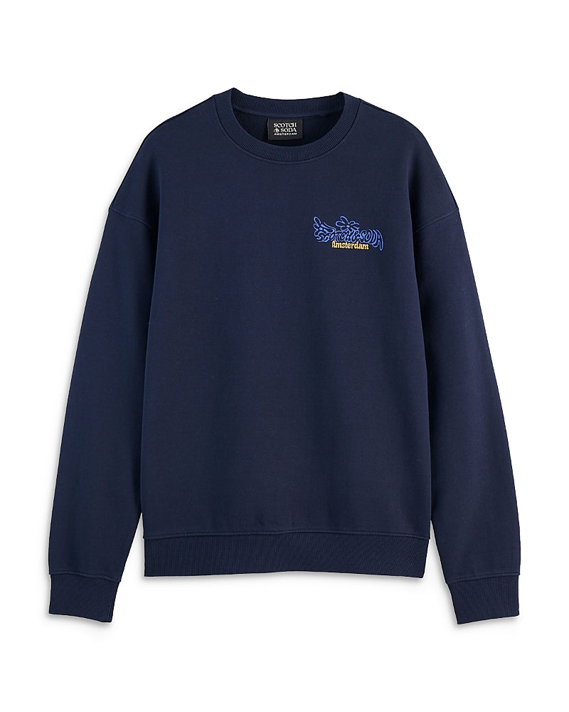 Scotch & Soda Double Sided Artwork Sweatshirt
