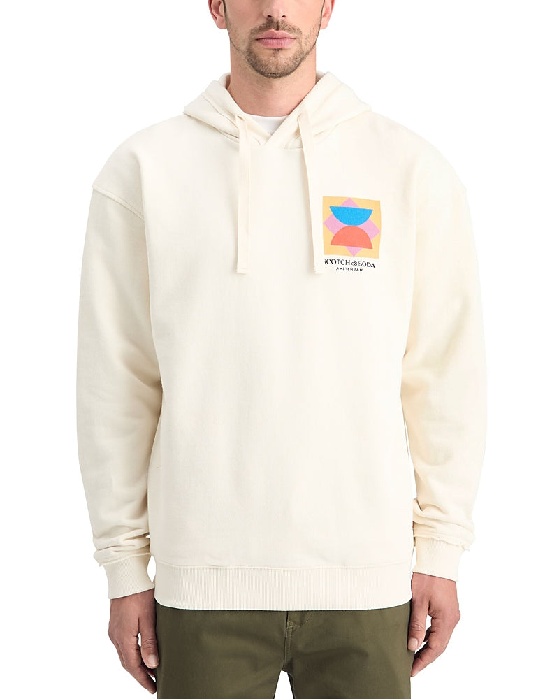 Scotch & Soda Patchwork Applique Hoodie