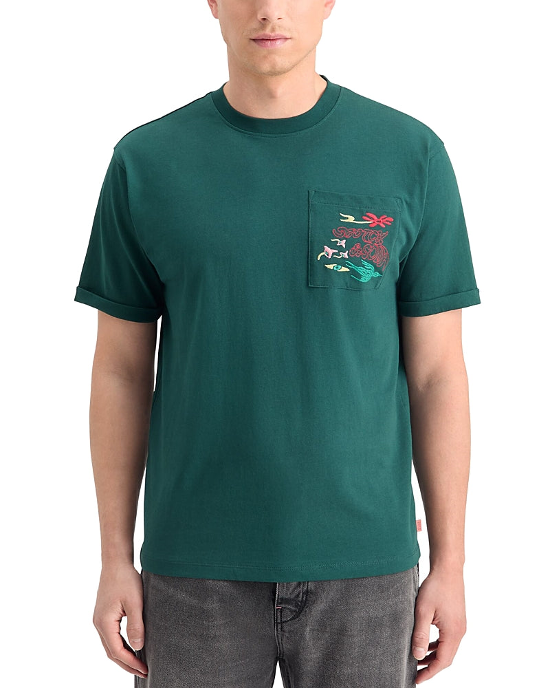 Scotch & Soda Relaxed Fit Pocket Tee