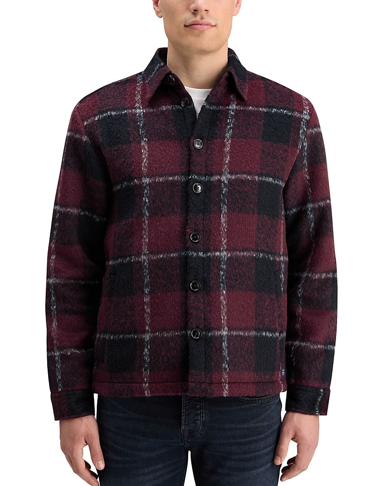 Scotch & Soda Padded Flannel Overshirt