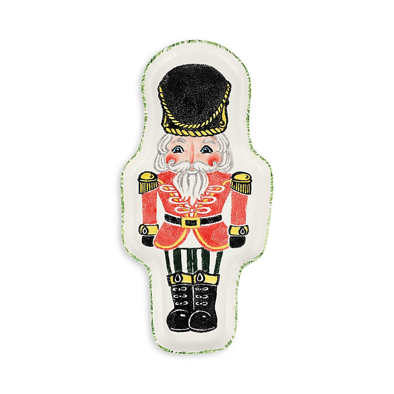 Vietri Nutcrackers Figural Platter