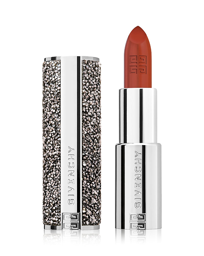 Givenchy Limited Edition Holiday Le Rouge Interdit Intense Silk Satin Matte Lipstick in 502 Brun Cuivre