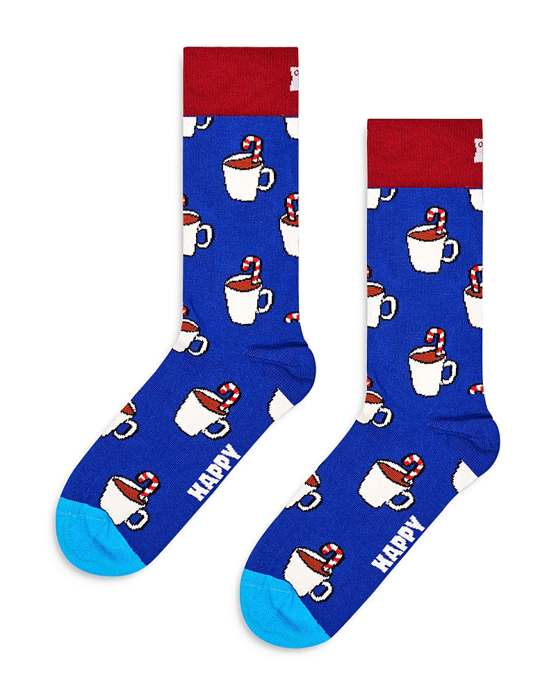 Happy Socks Candy Cane Cocoa Socks