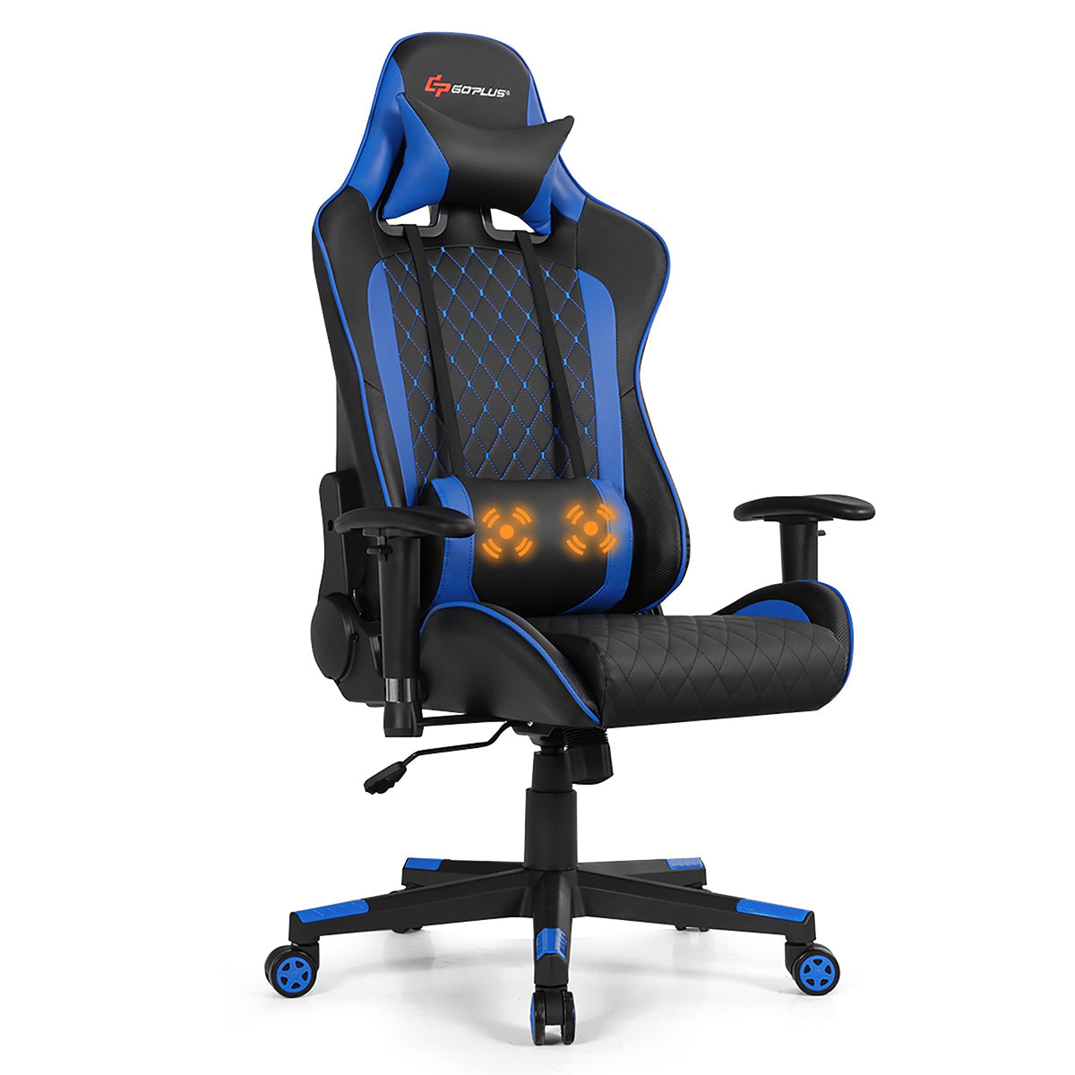 Massage Gaming Chair with Lumbar Support - Gaming Chair BL