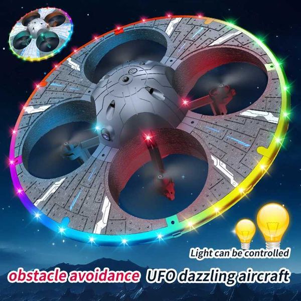 Foam UAV with HD Camera UFO RC Drone Toy for Kids Obstacle Avoidance Remote Control Drones Quadcopter Headless 360 Degree Flip Y240802