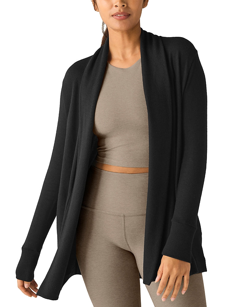 Beyond Yoga Relax Rib Cardigan
