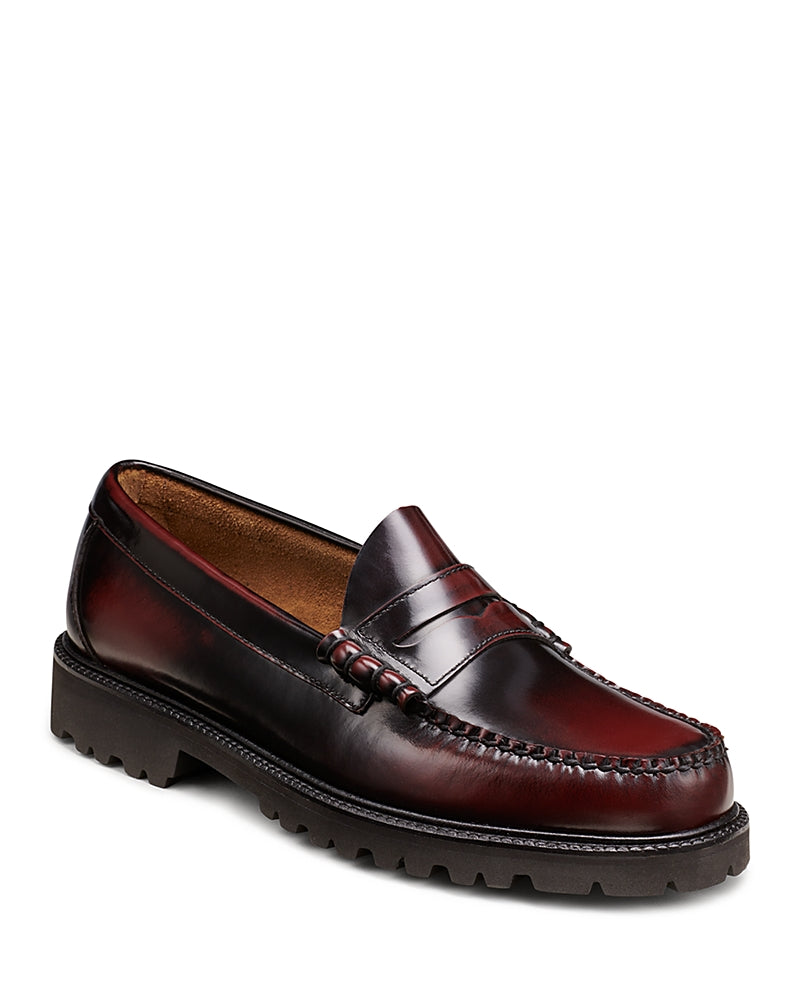 G. h. Bass Men's Larson Wine Lug Weejun Loafers