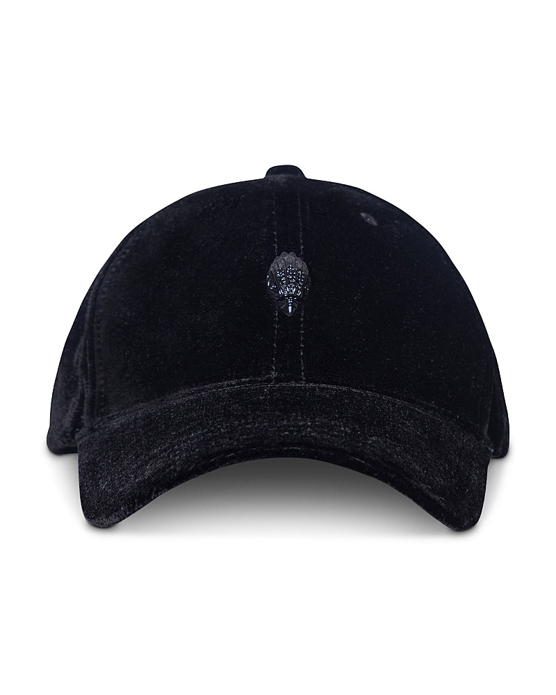 Kurt Geiger London Velvet Baseball Cap