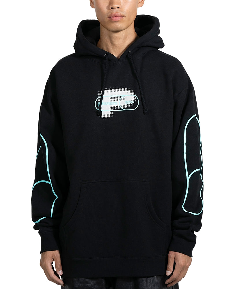 Pleasures Pixel P Graphic Logo Hoodie 