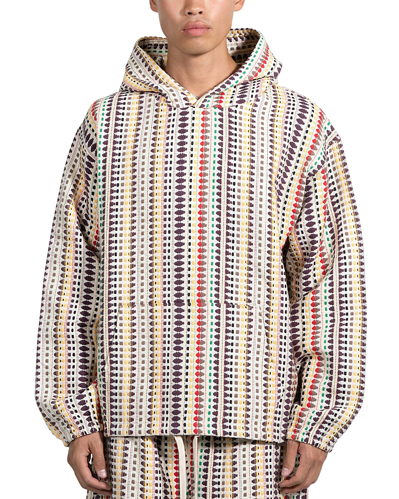 Pleasures Stitch Regular Fit Poncho Hoodie