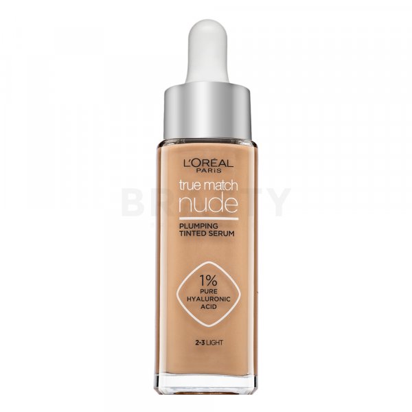 L'Oréal Paris True Match Nude Sérum Coloré Repulpant 2-3 Clair 30 ml
