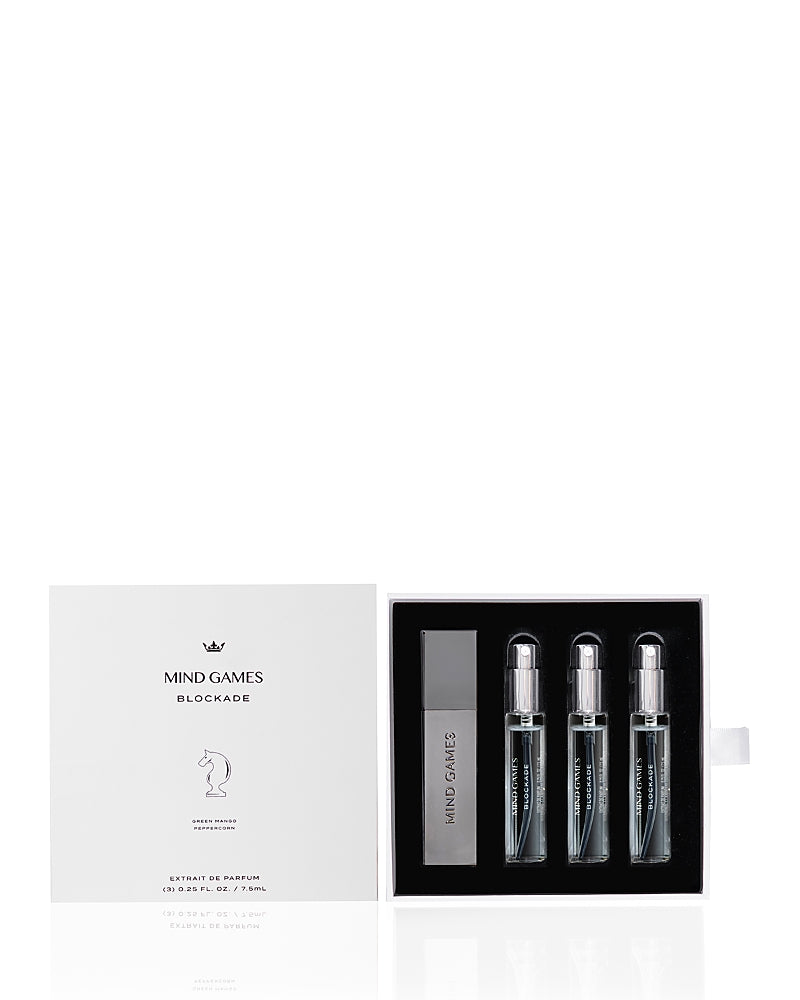 Mind Games Blockade Travel Trio Gift Set