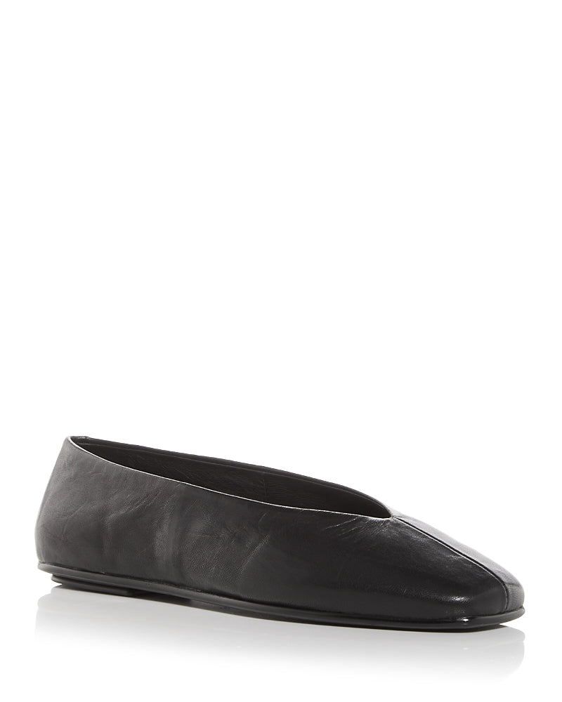 Jeffrey Campbell Women's Fathom Square Toe Ballet Flats