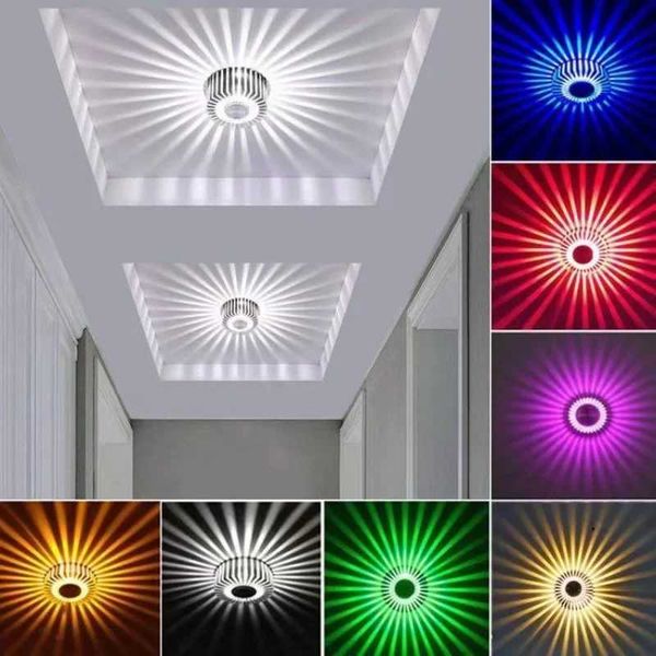 Modern LED tube light embedded spotlight LED pendant light surface mounted color spotlight used for living room corridors bars KTV parties C