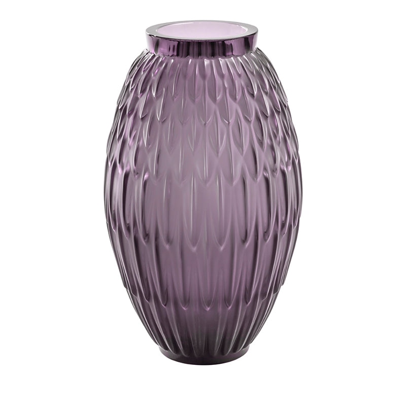 Lalique Plumes Vase