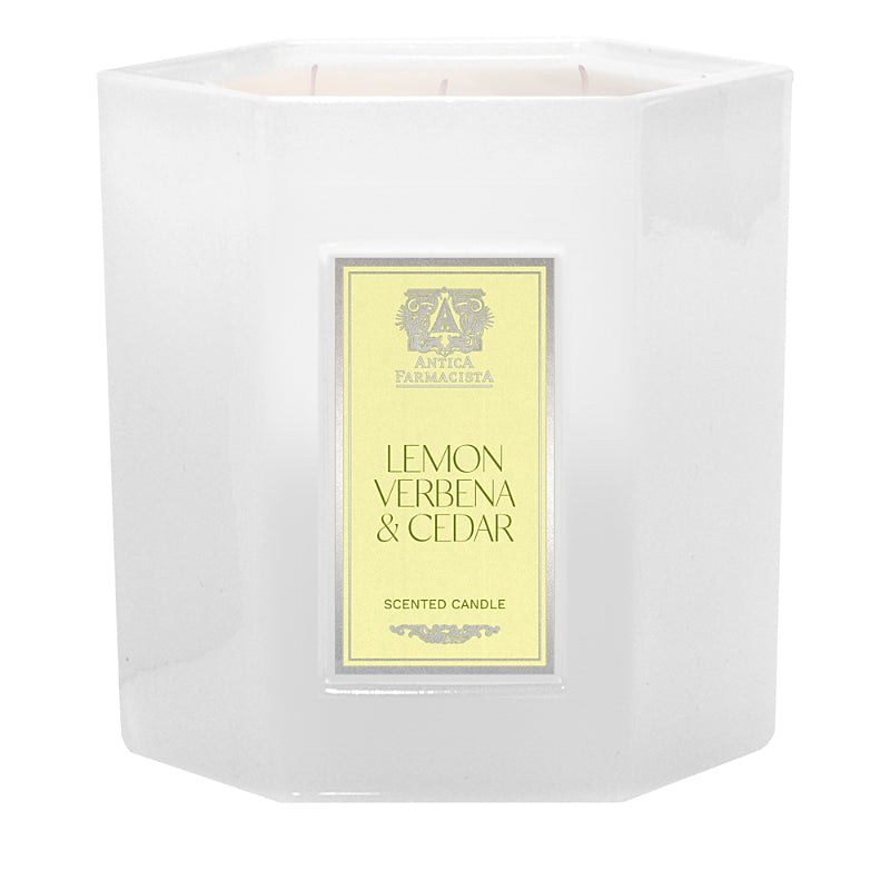 Antica Farmacista Lemon Verbena Cedar Scented 3 Wick Candle
