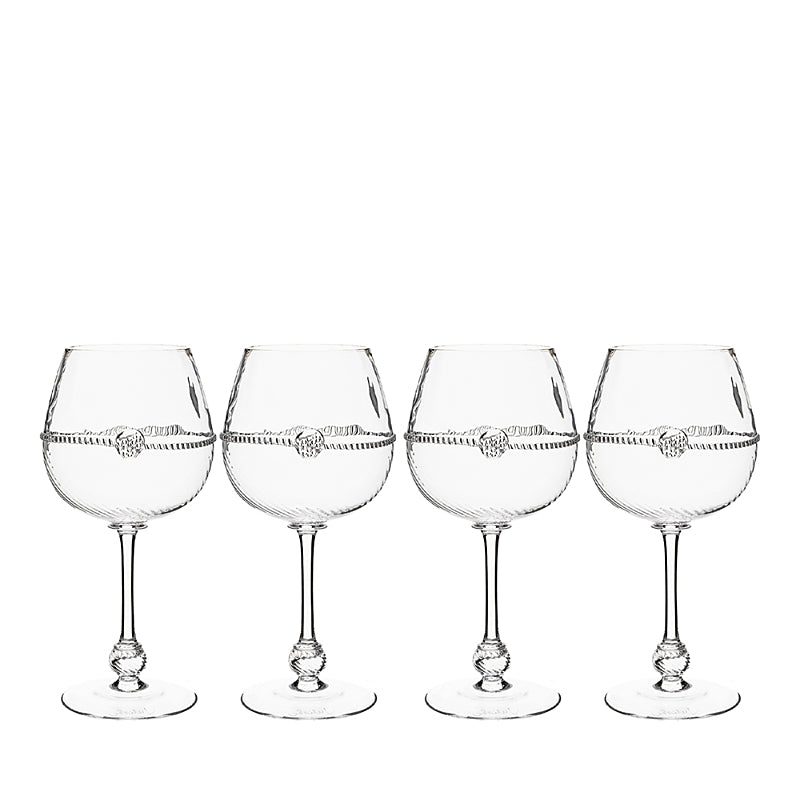 Juliska Graham Red Wine Glass, Set of 4