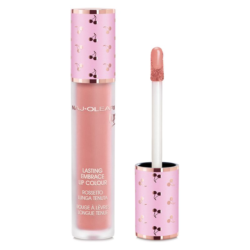 Naj·Oleari Lasting Embrace Langanhaltender flüssiger Lippenstift mit mattem oder metallischem Finish 09 Wine