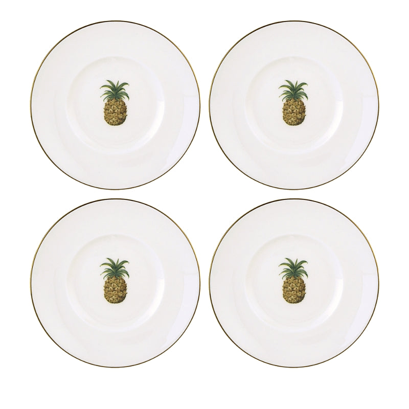 Lenox Colonial Bamboo Dessert Plates, Set of 4