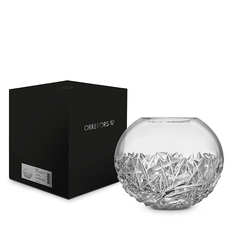Orrefors Carat Globe Large Vase