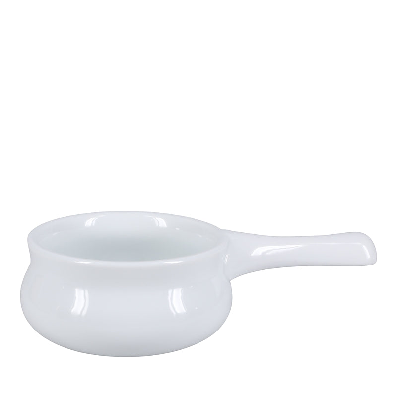 Bia Cordon Bleu Onion Soup 12 oz. White Bowls, Set of 4