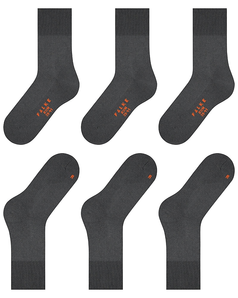 Falke Run Crew Socks, Pack of 3