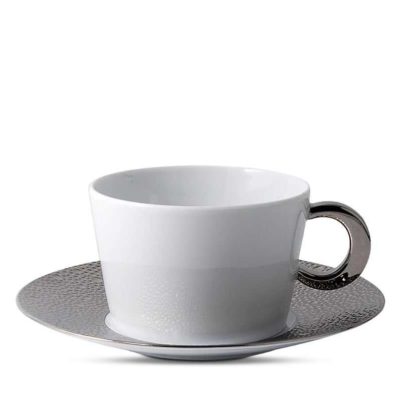 Bernardaud Ecume Platinum Breakfast Saucer