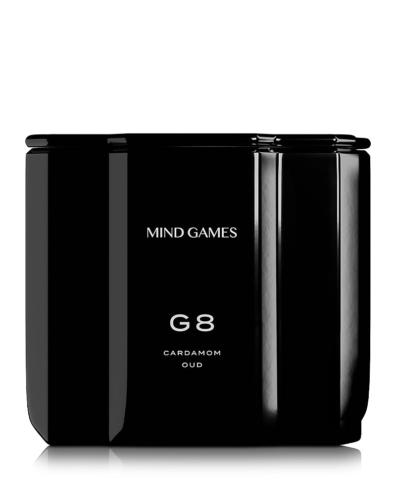 Mind Games G8 Cardamom Oud Luxury Candle 10 oz.