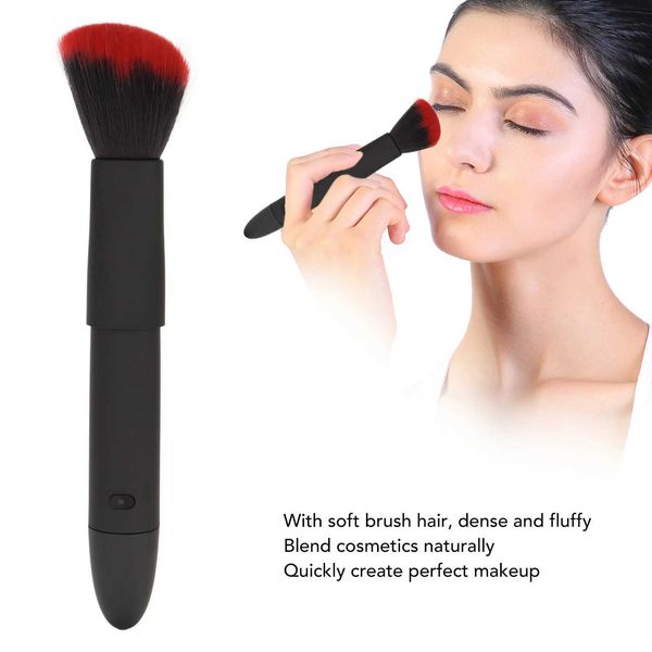 Rechargeable Makeup Brush Electric Makeup Brush 10 Gears Rechargeable Adjustable Multifunctional Waterproof B BrushC250108