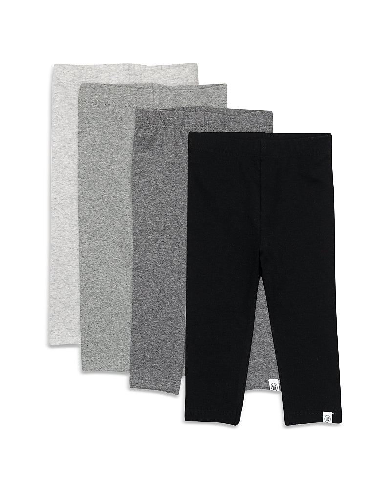 Honest Baby Girls' Leggings, Pack of 4 - Baby