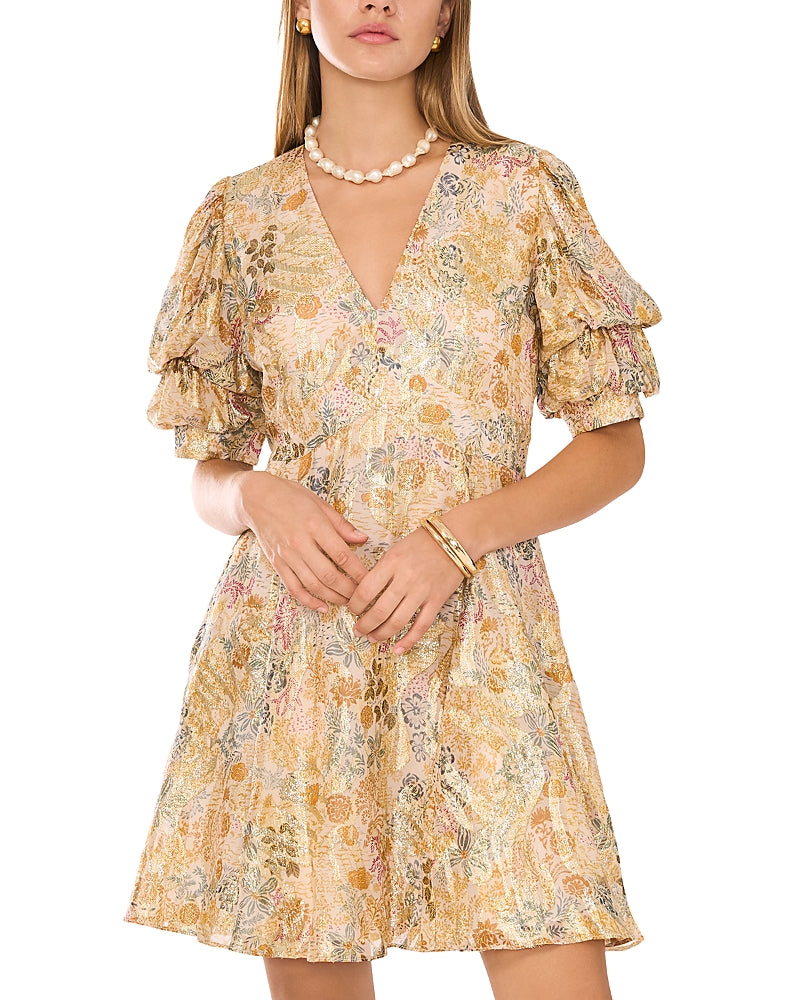 1.state Bubble Sleeve Mini Dress