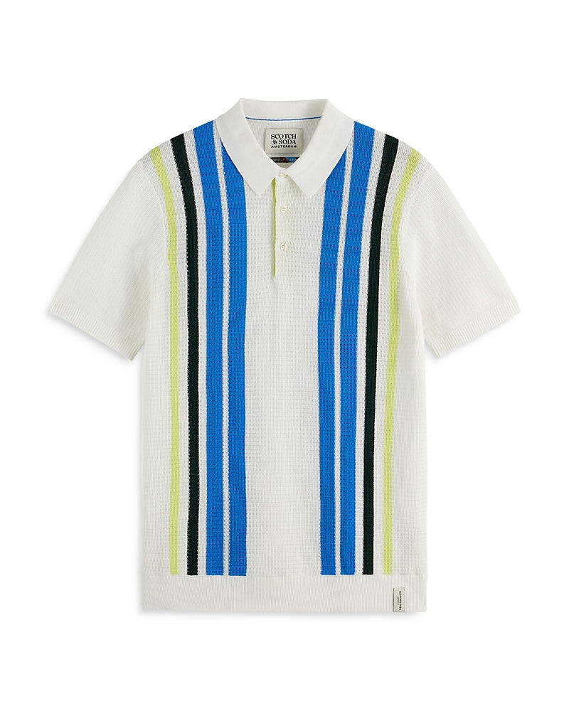 Scotch & Soda Short Sleeve Polo Sweater