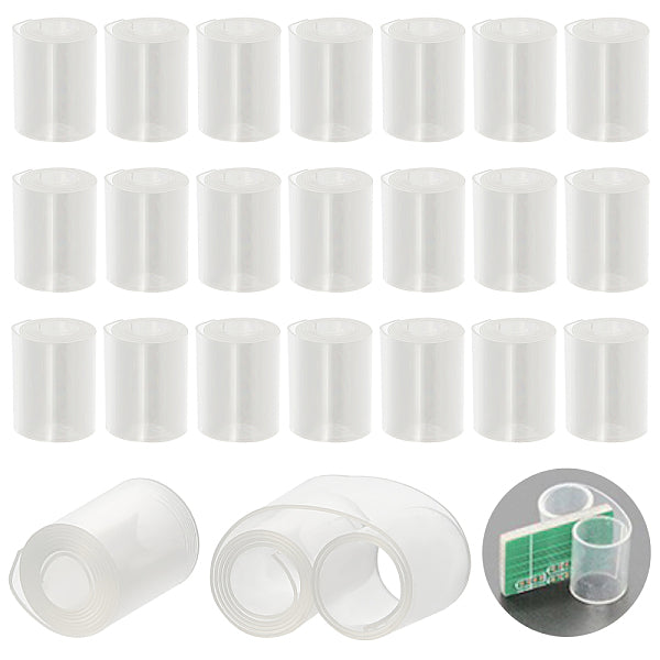 AHADEMAKER 50Pcs PE Plastic Sample Holders