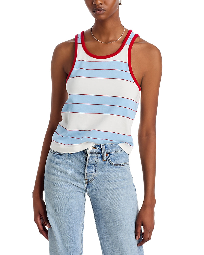 Re-Done Bama Striped Tank Top 