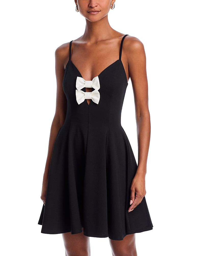 Aqua Bow Tank Dress - Exclusive