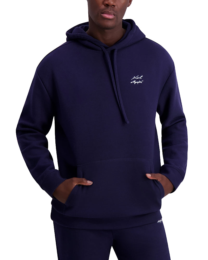 Karl Lagerfeld Paris Slim Fit Logo Hoodie